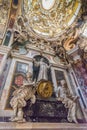 Interior of the Basilica della Santissima Annunziata in Florence Royalty Free Stock Photo